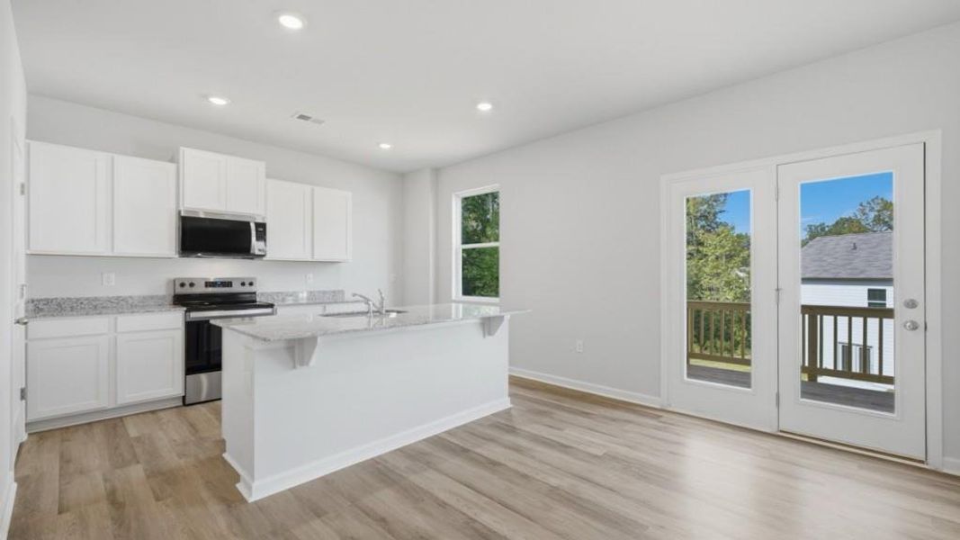 Furnished interior view inside a new home in Oakleigh Glen, Dallas (Image 5).