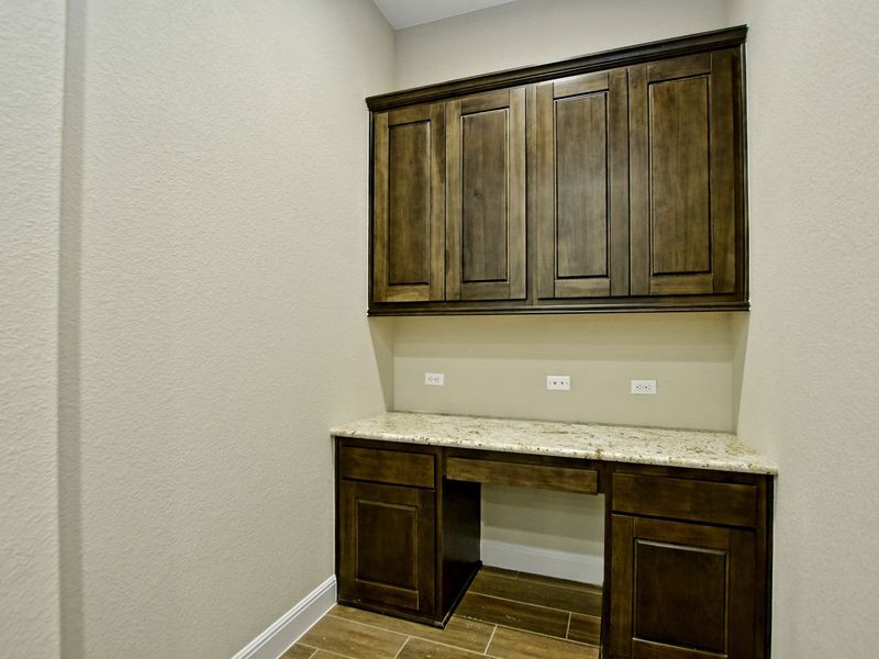 Representative furnished interior of a home built from the Siena II by Giddens Homes in Clearwater Ranch, Liberty Hill (Image 96).
