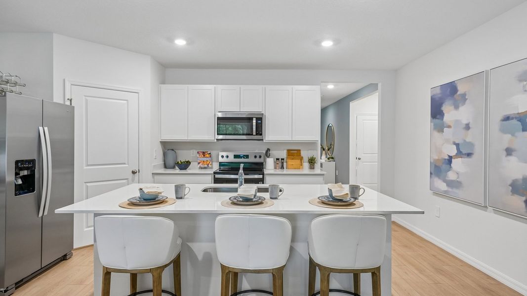 Furnished interior view inside a new home in Brookside, Ruskin (Image 16).
