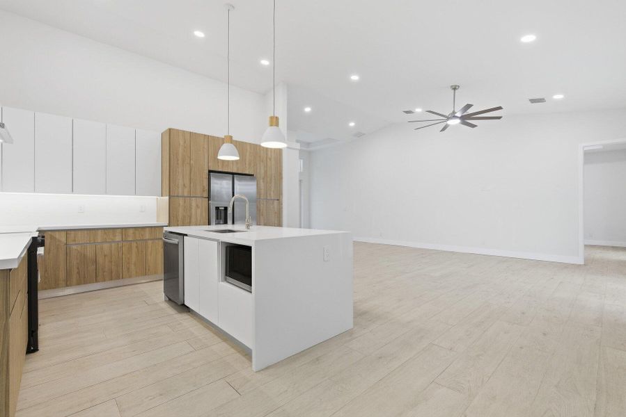 Furnished interior view inside a new home in , Lake Worth (Image 3). Furnished interior view inside a new home in , Lake Worth (Image 3).