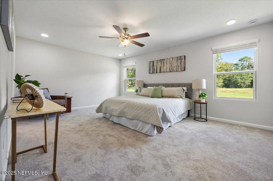 Furnished interior view inside a new home in , Jacksonville (Image 9). Furnished interior view inside a new home in , Jacksonville (Image 9).