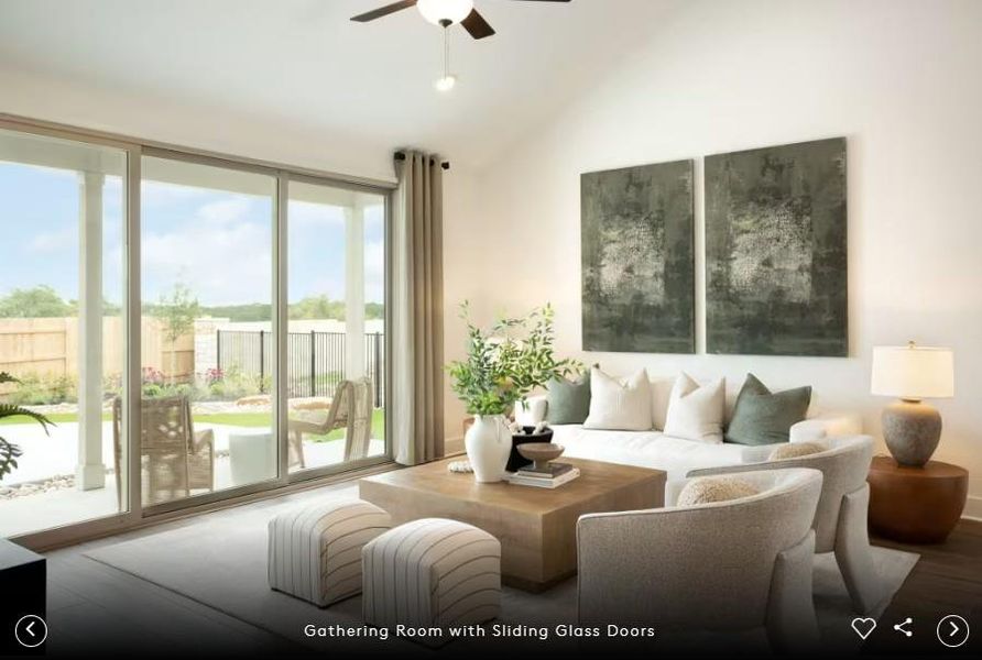 Interior photos- Photo of Pulte model home with same floor plan, not of actual home listed.