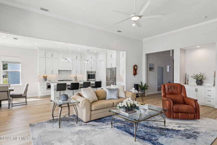 Furnished interior view inside a new home in , St. Augustine (Image 15). Furnished interior view inside a new home in , St. Augustine (Image 15).