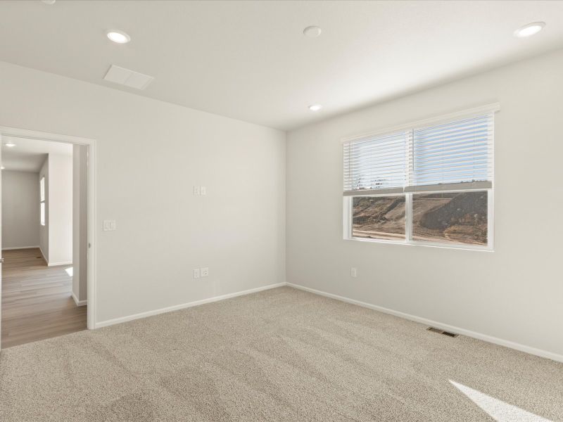 The Granby floorplan interior image taken at a Meritage Homes community in Windsor, CO.