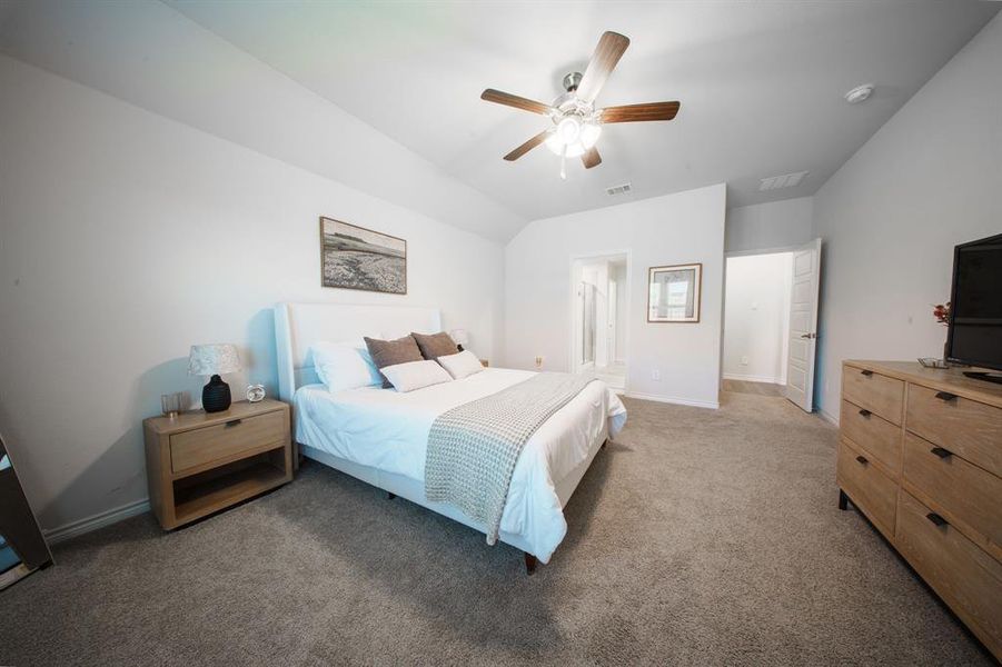 Furnished interior view inside a new home in , Aubrey (Image 5). Furnished interior view inside a new home in , Aubrey (Image 5).