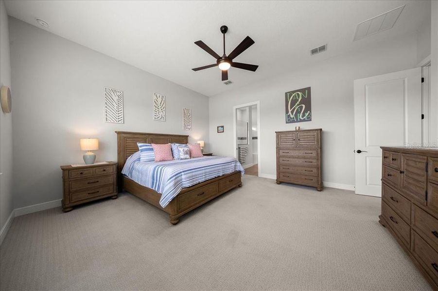Furnished interior view inside a new home in Del Webb Stone Creek, Ocala (Image 36).