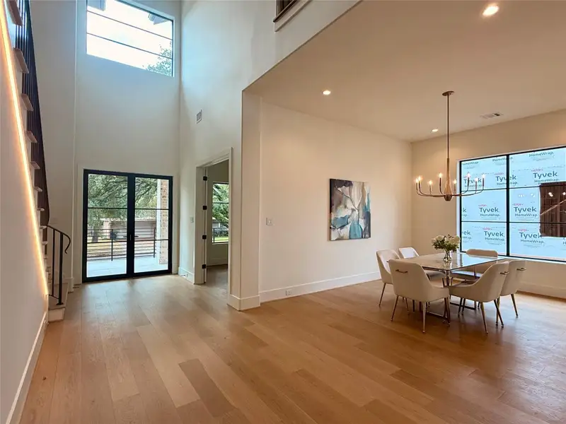 Furnished interior view inside a new home in , Houston (Image 13).