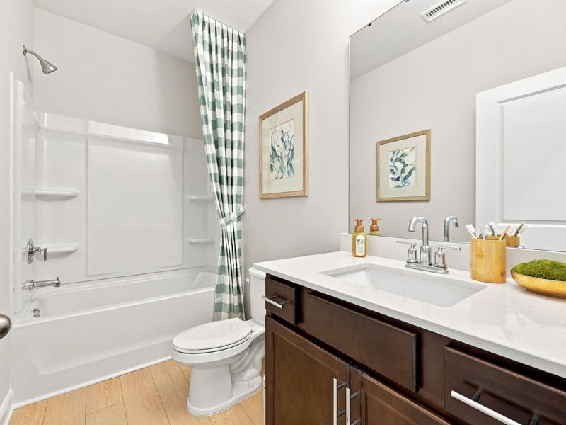 Representative furnished interior of a home built from the The Daphne C by Davidson Homes LLC in Sage on North Main, Wake Forest (Image 18). Representative furnished interior of a home built from the The Daphne C by Davidson Homes LLC in Sage on North Main, Wake Forest (Image 18).