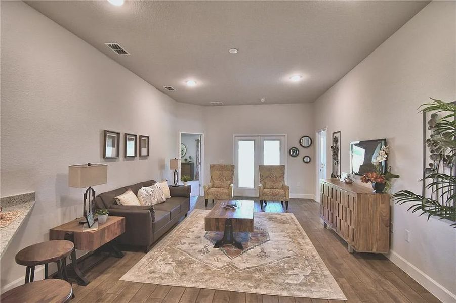 Furnished interior view inside a new home in Magnolia Park, Haines City (Image 12).