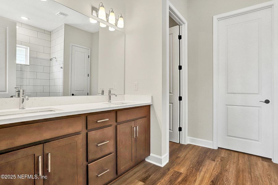 Furnished interior view inside a new home in Reverie at Silverleaf, St. Augustine (Image 8). Furnished interior view inside a new home in Reverie at Silverleaf, St. Augustine (Image 8).