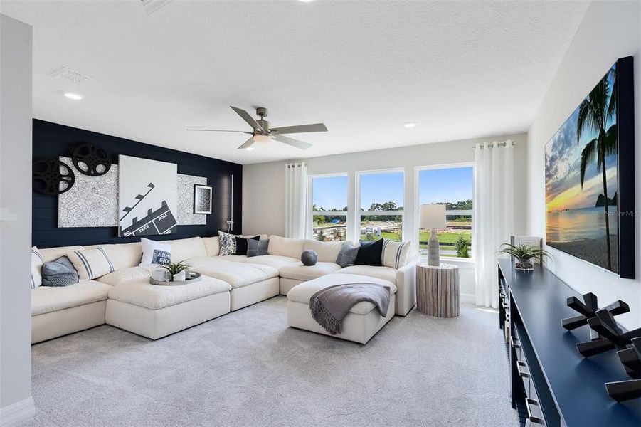 Furnished interior view inside a new home in Hartford Terrace, Davenport (Image 26).