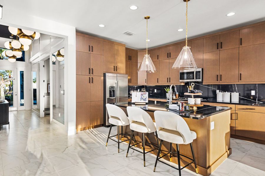 Representative furnished interior of a home built from the Skyline by GL Homes in Valencia Sky (55+), Naples (Image 6).