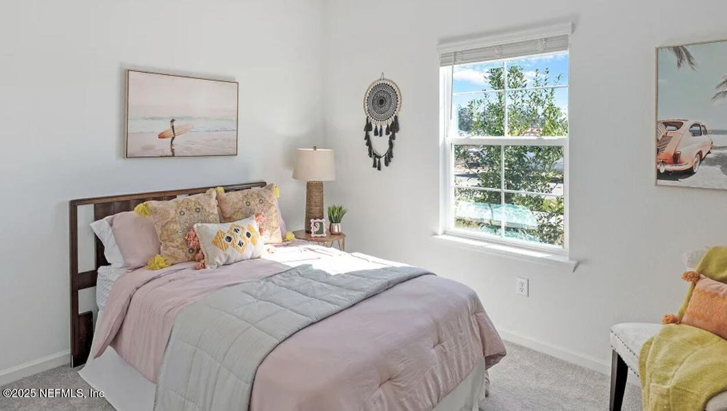 Furnished interior view inside a new home in Tributary: Tributary Royal Collection, Yulee (Image 9).