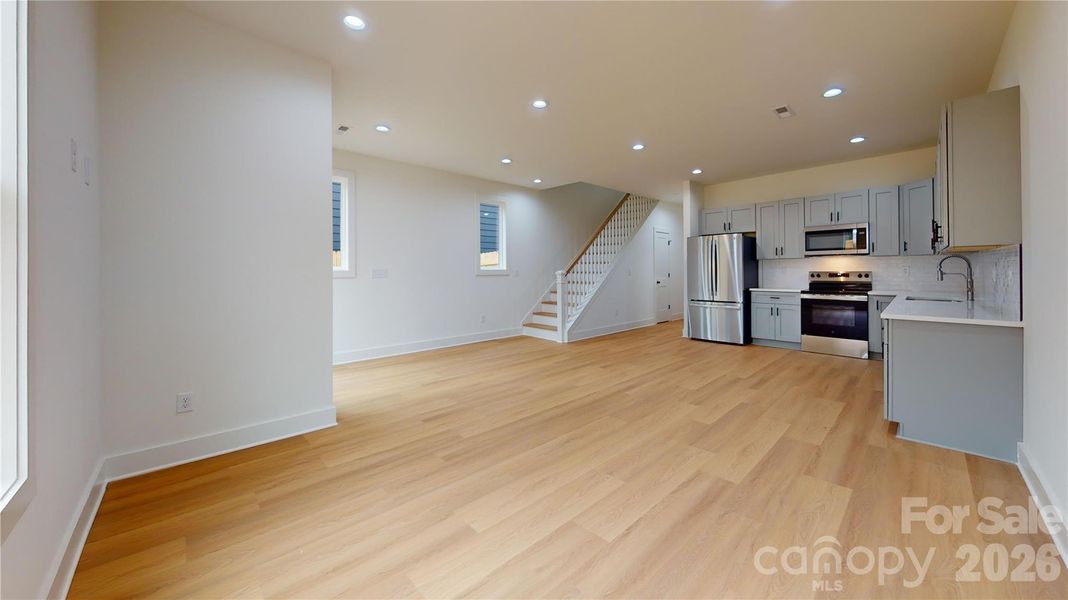Spacious, unfurnished interior of a new home in , Charlotte (Image 25).