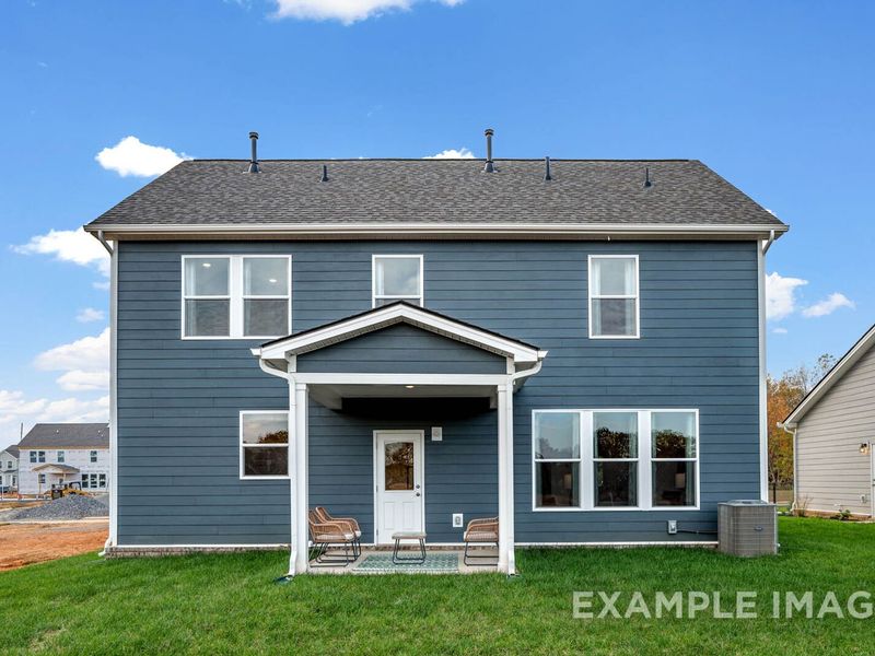Representative exterior details of a home built from the The Gordon A by Davidson Homes LLC in Calista Farms, White House (Image 31).