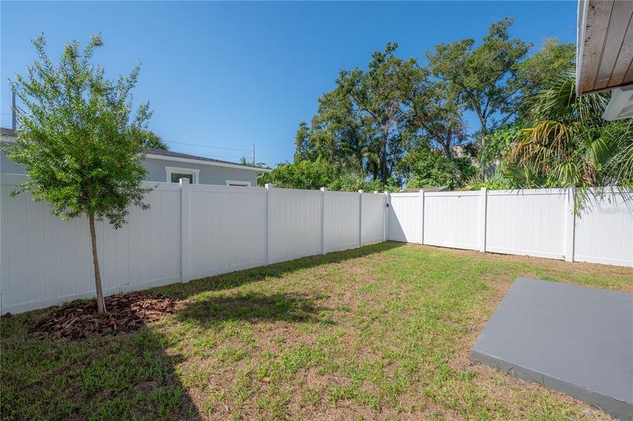 Exterior details and patio area of a home in , Tampa (Image 31). Exterior details and patio area of a home in , Tampa (Image 31).
