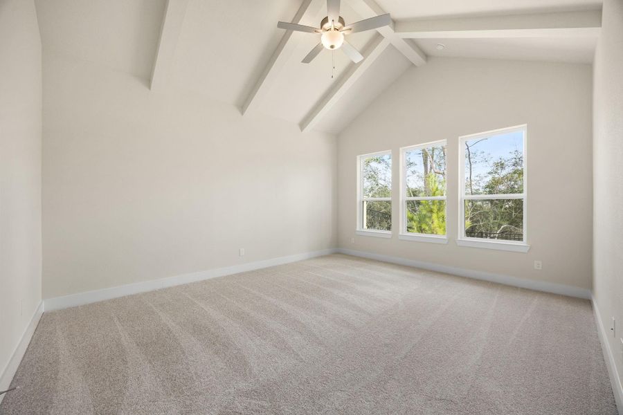 Spacious, unfurnished interior of a new home in Audubon 60’s, Magnolia (Image 17).