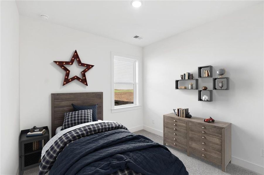 Furnished interior view inside a new home in Old Mill Preserve, Dallas (Image 5).