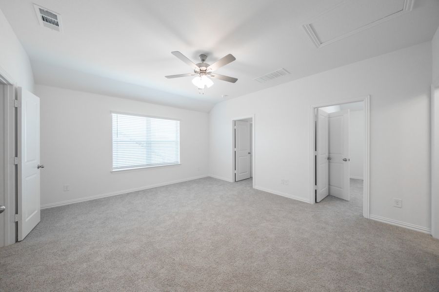 Spacious, unfurnished interior of a new home in Brookville Estates, Forney (Image 18). Spacious, unfurnished interior of a new home in Brookville Estates, Forney (Image 18).