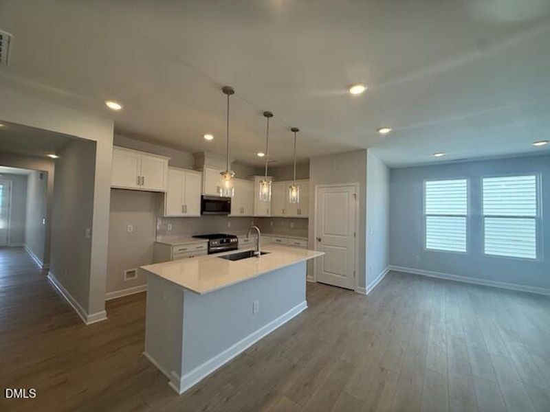 Furnished interior view inside a new home in Woodland Crossing, Zebulon (Image 5).