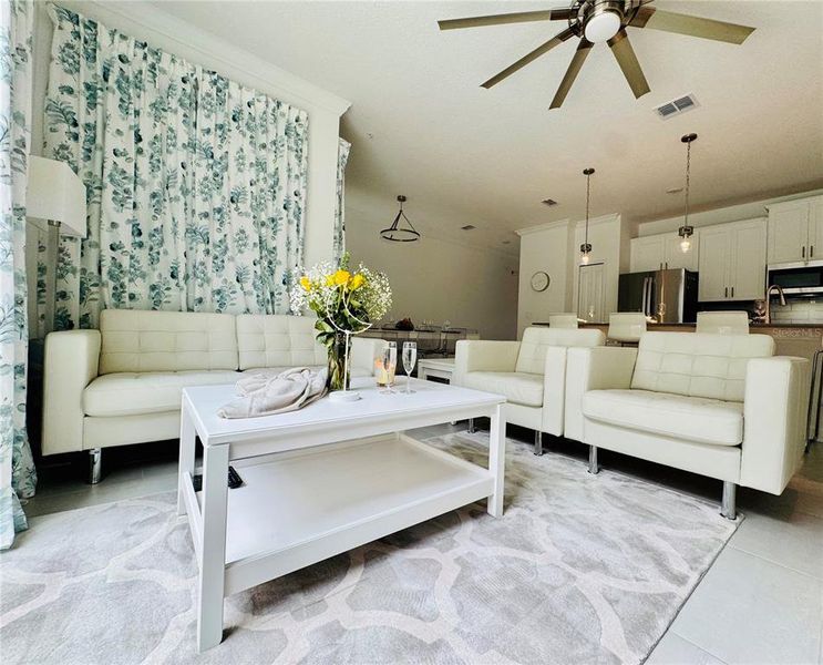 Furnished interior view inside a new home in , Kissimmee (Image 3).