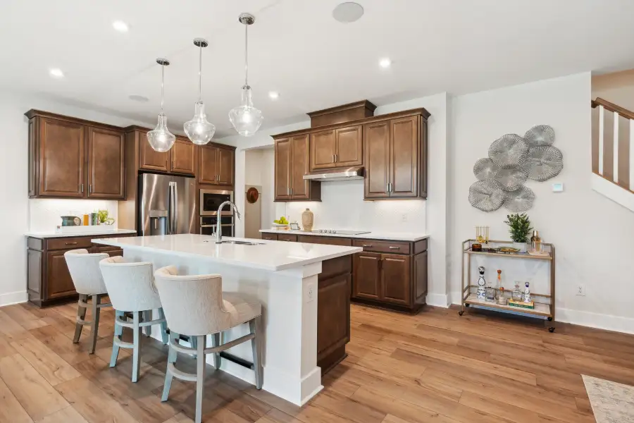 Furnished interior view inside a new home in Seven Oaks, Belmont (Image 8).
