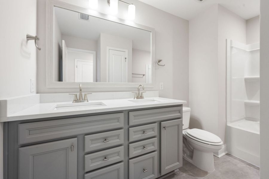 Furnished interior view inside a new home in Waterways, Richmond Hill (Image 5).
