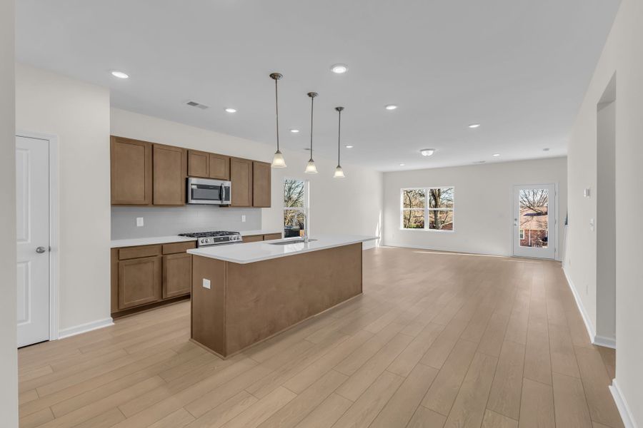Furnished interior view inside a new home in Hampshire Hills, Columbia (Image 4).