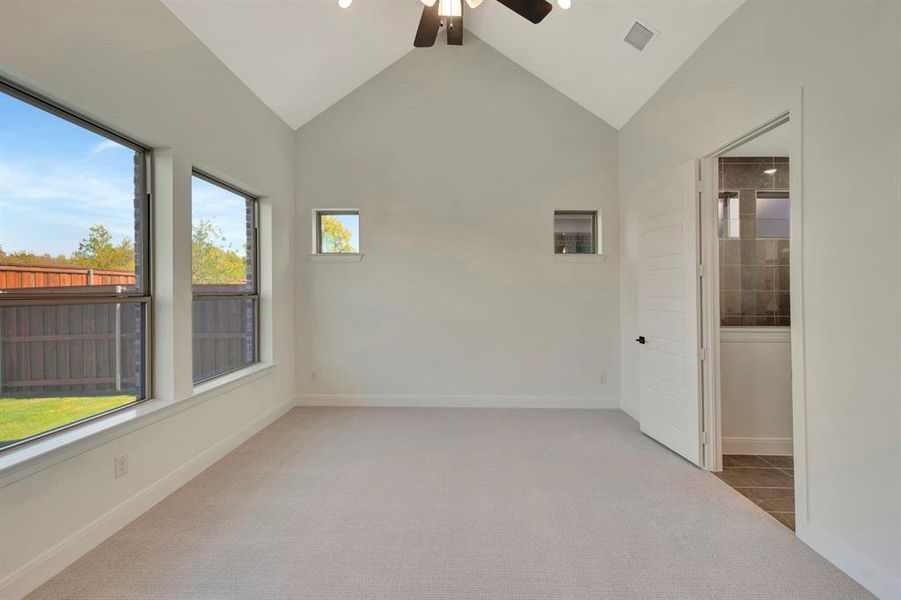 Spacious, unfurnished interior of a new home in South Pointe Cottage Series, Mansfield (Image 25). Spacious, unfurnished interior of a new home in South Pointe Cottage Series, Mansfield (Image 25).