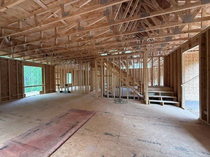 In-progress construction of a new home in , Jasper, GA (Image 36).