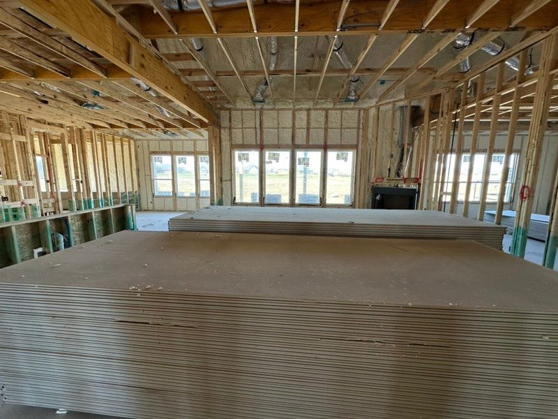 In-progress construction of a new home in Fannin Ranch, Leonard, TX (Image 11).