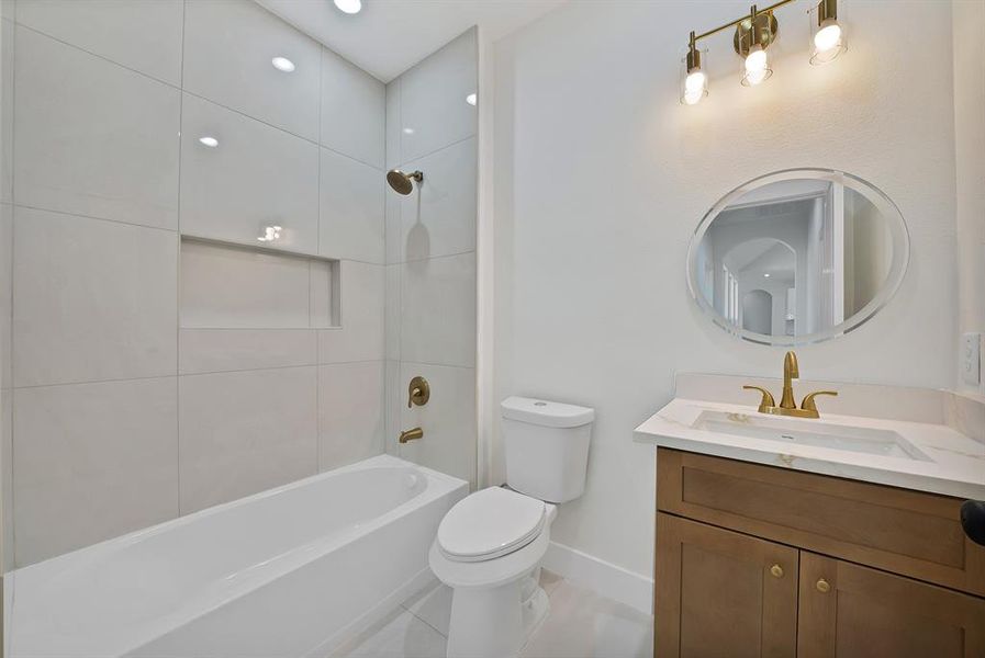 Furnished interior view inside a new home in , Joshua (Image 15).