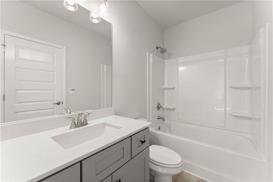 Furnished interior view inside a new home in Magnolia Villas, Cornelia (Image 10).