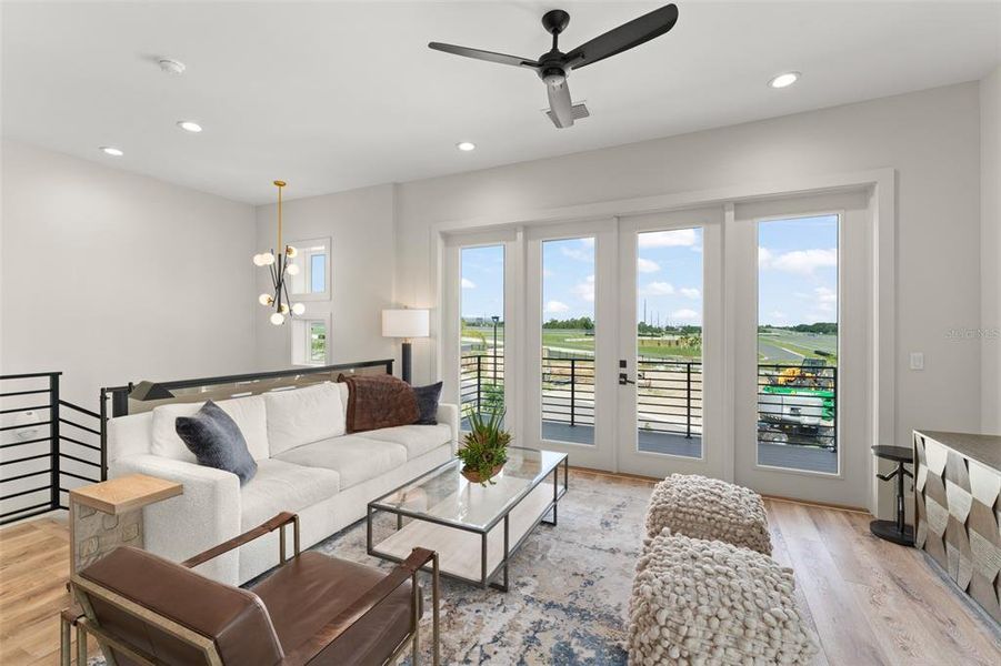 Furnished interior view inside a new home in , Auburndale (Image 12). Furnished interior view inside a new home in , Auburndale (Image 12).