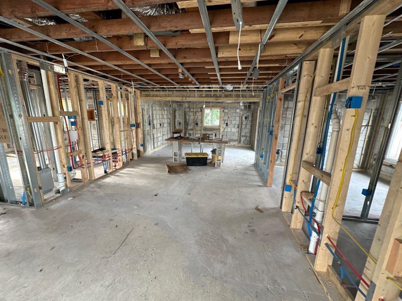 In-progress construction of a new home in , Pompano Beach, FL (Image 10).