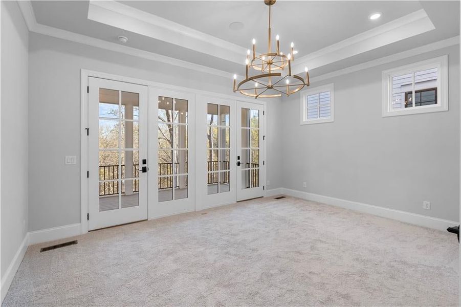 Spacious, unfurnished interior of a new home in Waterside Single Family, Peachtree Corners (Image 24).