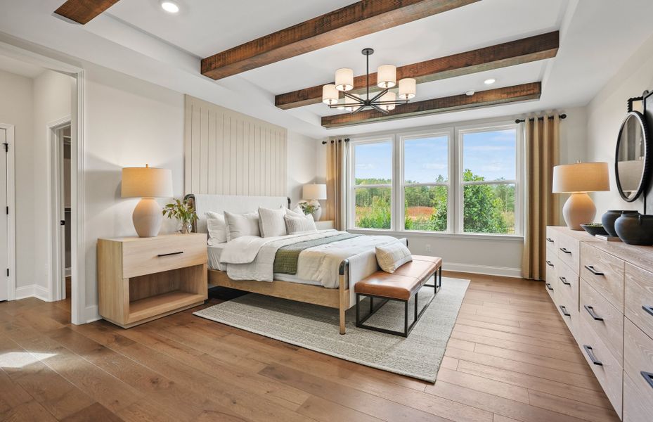 Representative furnished interior of a home built from the Renown by Del Webb in Del Webb Carolina Ridge, Midland (Image 19).