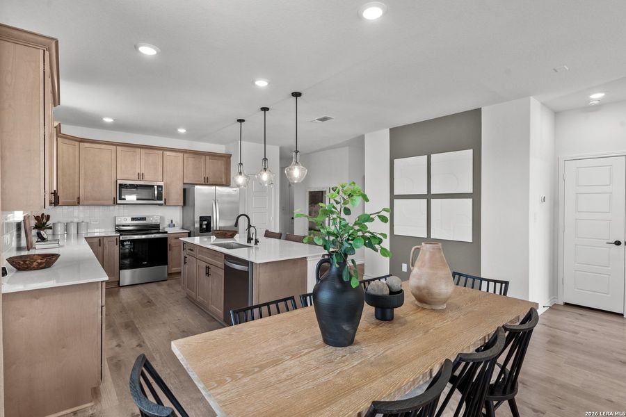 Furnished interior view inside a new home in Dove Song, Marion (Image 15).