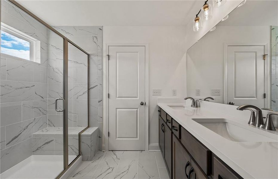 Furnished interior view inside a new home in Berkeley Mill, Cumming (Image 18).