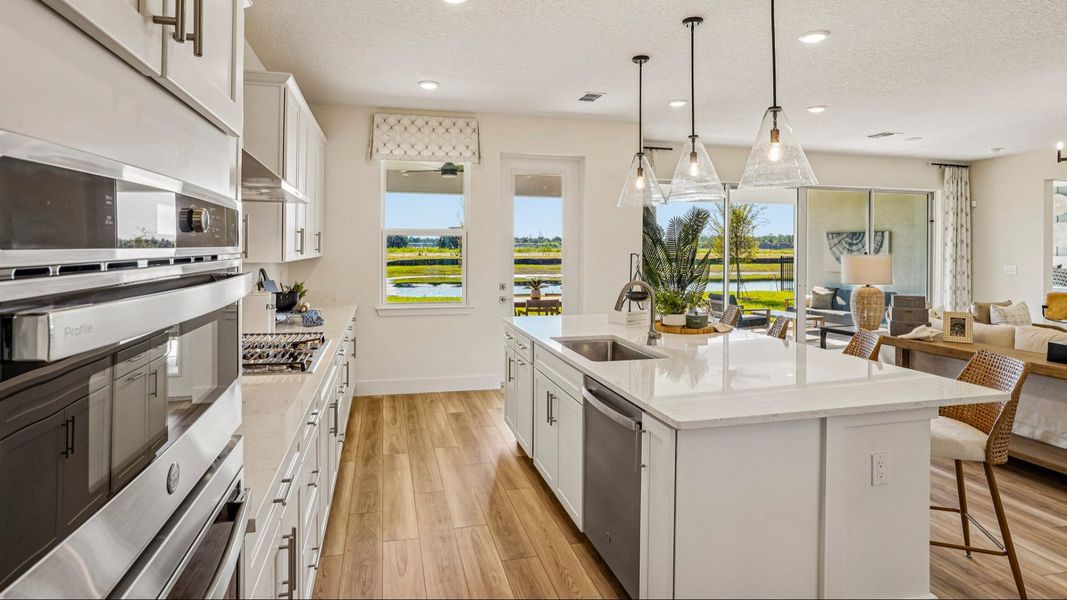 Oleander Floor Plan Kitchen by DRB Homes in Ardisia Park in New Smyrna Beach, FL Oleander Floor Plan Kitchen by DRB Homes in Ardisia Park in New Smyrna Beach, FL