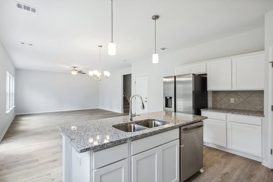 Representative furnished interior of a home built from the The Barrington by RTS Homes in The Pointe at Villages on Marne, Hinesville (Image 9).
