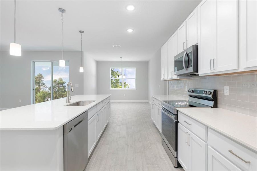 Furnished interior view inside a new home in , North Port (Image 12).