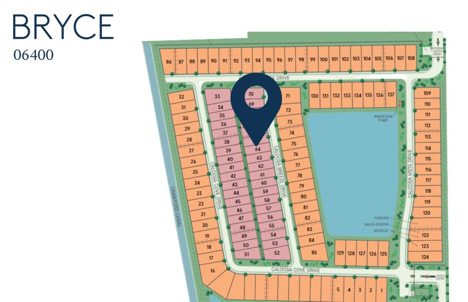 Location of this home within Caloosa Cove