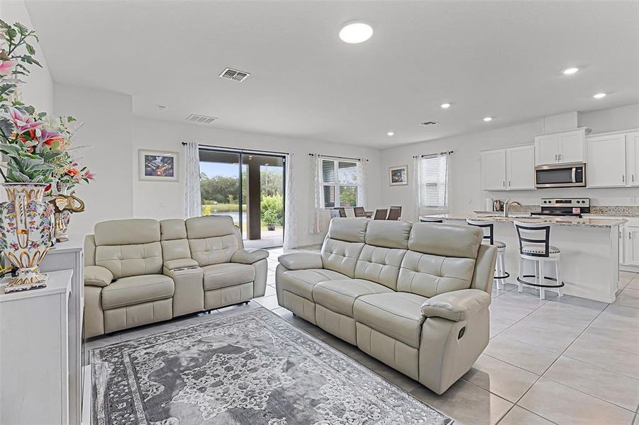 Furnished interior view inside a new home in , Palm Bay (Image 13).