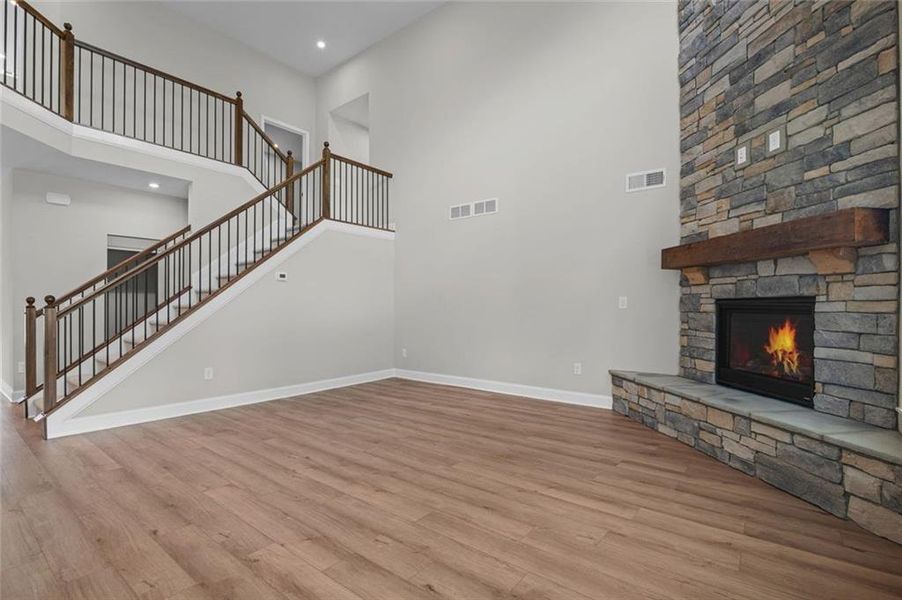 Spacious, unfurnished interior of a new home in Woodberry, Canton (Image 33).