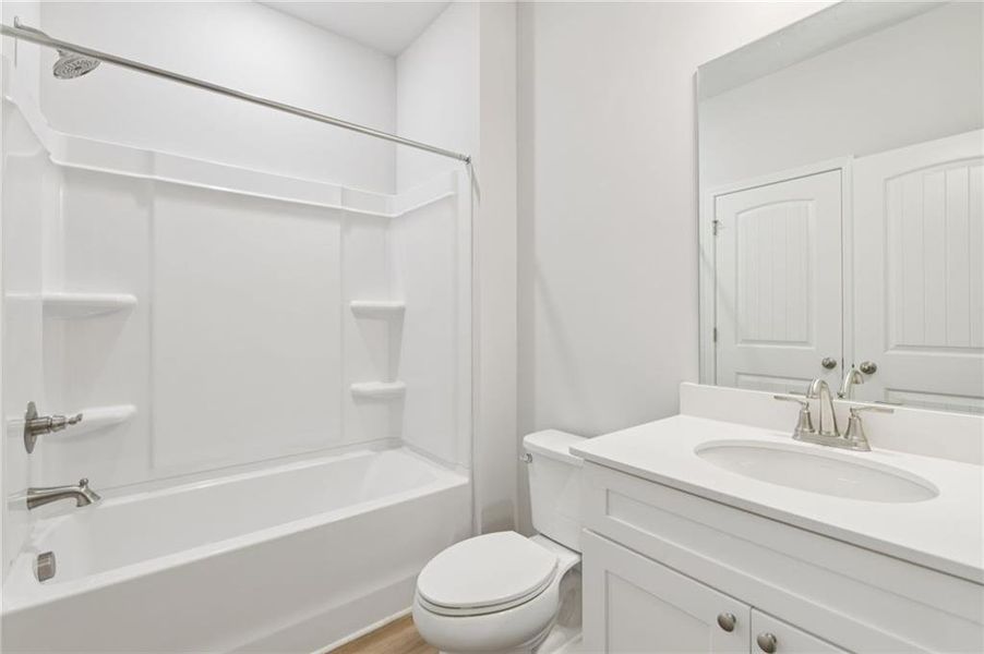 Furnished interior view inside a new home in Hamilton Lakes, Lawrenceville (Image 7). Furnished interior view inside a new home in Hamilton Lakes, Lawrenceville (Image 7).