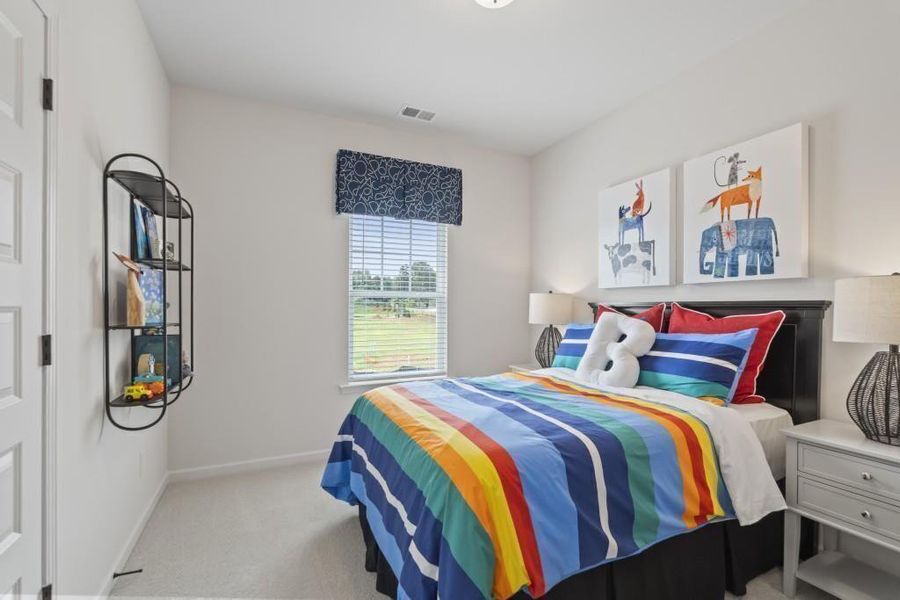 Furnished interior view inside a new home in Summit at Gateway, Jasper (Image 24). Furnished interior view inside a new home in Summit at Gateway, Jasper (Image 24).