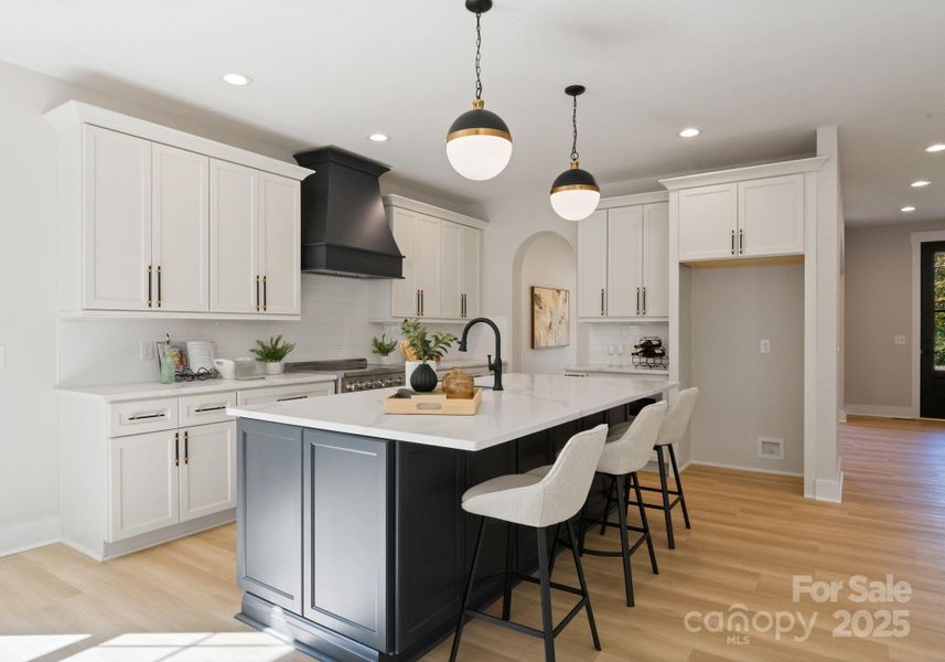 Furnished interior view inside a new home in , Mooresville (Image 17).