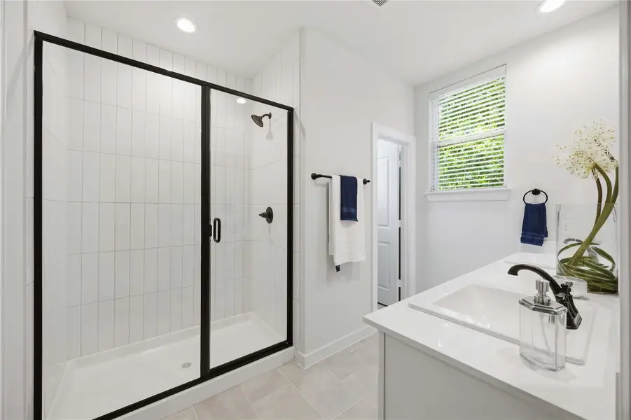 Furnished interior view inside a new home in Fulton Crossing, Houston (Image 28).