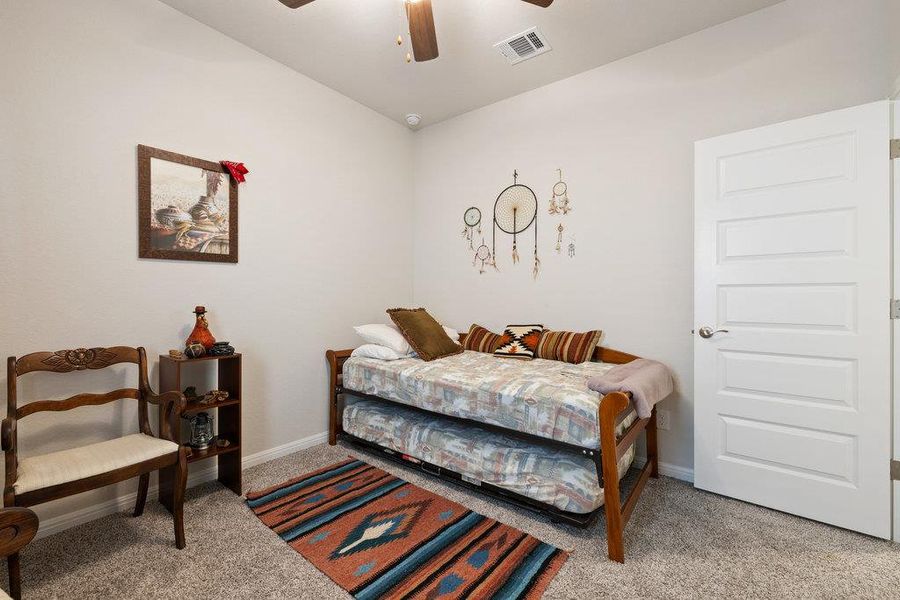 Furnished interior view inside a new home in Durango Farms - Boulevard Collection, Hutto (Image 26).